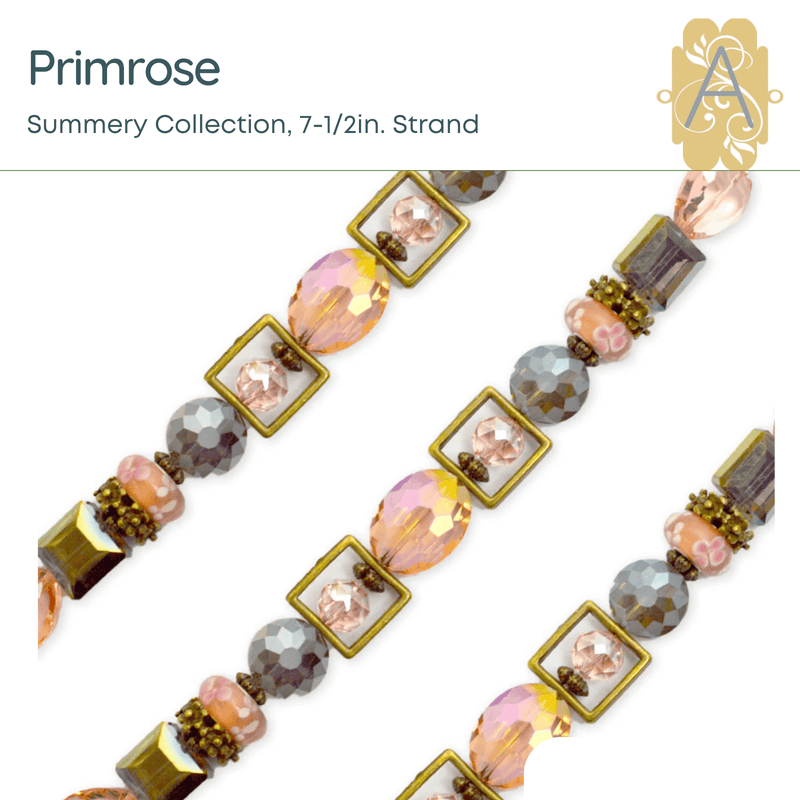 Summery, 7" Jesse James Bead Strands - The Argus Collection