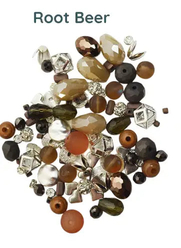 Jesse James, Mini Mix Beads, Ice Cream Collection - The Argus Collection
