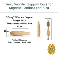 Jerry, Wooden Support Base par Puca - The Argus Collection