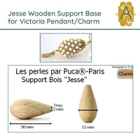 Jesse Wooden Support Base Par Puca - The Argus Collection