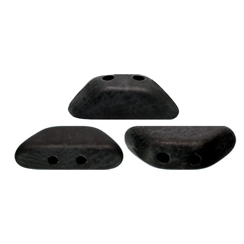 Tinos Beads par Puca, Crystal & Jet, 5g & 20g.