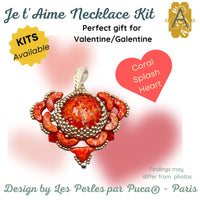 Je t'Aime  par Puca® Necklace Kits