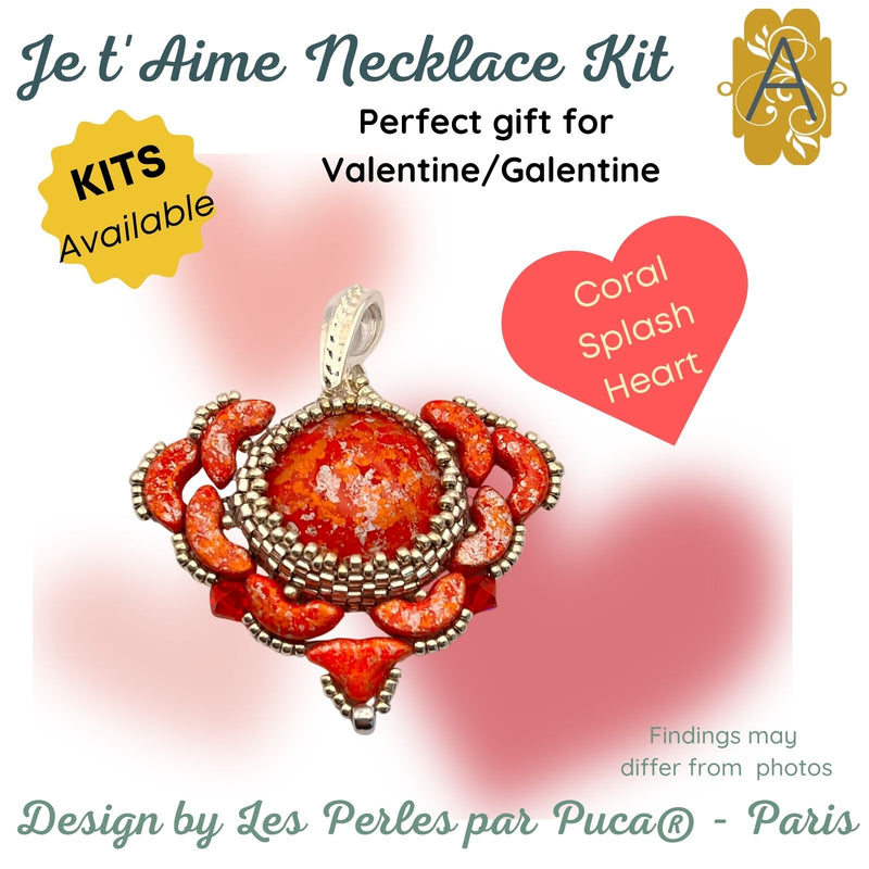 Je t'Aime par Puca® Necklace Kits - The Argus Collection