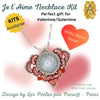 Je t'Aime  par Puca® Necklace Kits