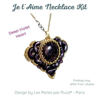 Je t'Aime  par Puca® Necklace Kits