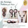 Jin Earrings Pattern par Puca - The Argus Collection