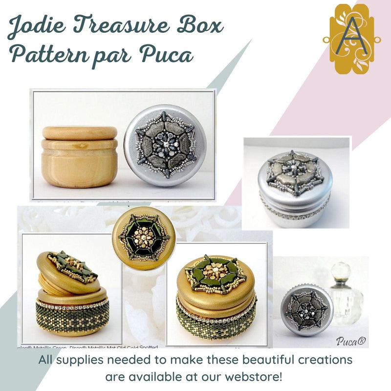 Jodie Treasure Box Pattern par Puca - The Argus Collection