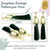 Josephine Earrings Pattern par Puca - The Argus Collection