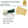 Josephine Earrings Pattern par Puca - The Argus Collection