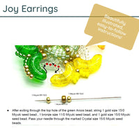 Joy Earrings Pattern by Angel Accessories