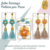 Julie Earrings Pattern par Puca - The Argus Collection