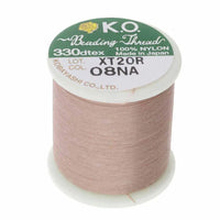 KO Beading Thread, 55 Yards, Natural - The Argus Collection