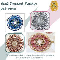 Kali Pendant Pattern par Puca - The Argus Collection