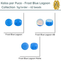 Kalos par Puca, 5g, Frost Blue Lagoon Collection, 3 Finishes - The Argus Collection