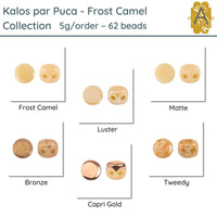 Kalos par Puca, 5g, Frost Camel Collection, 6 Finishes - The Argus Collection