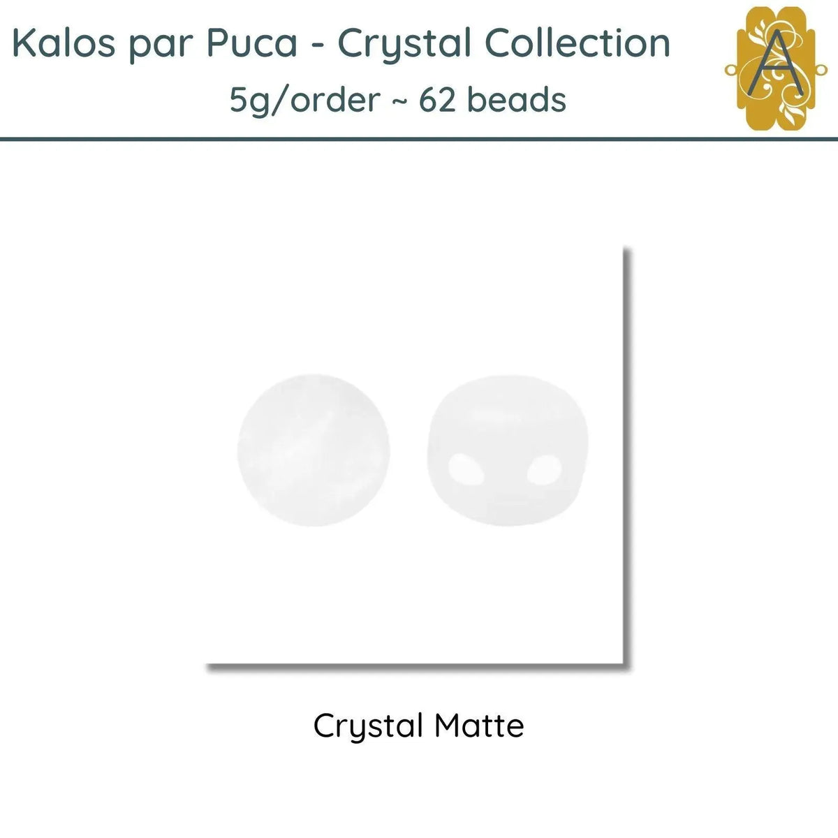 Kalos par Puca, 5g, Crystal & White Collection, 4 Options - The Argus Collection