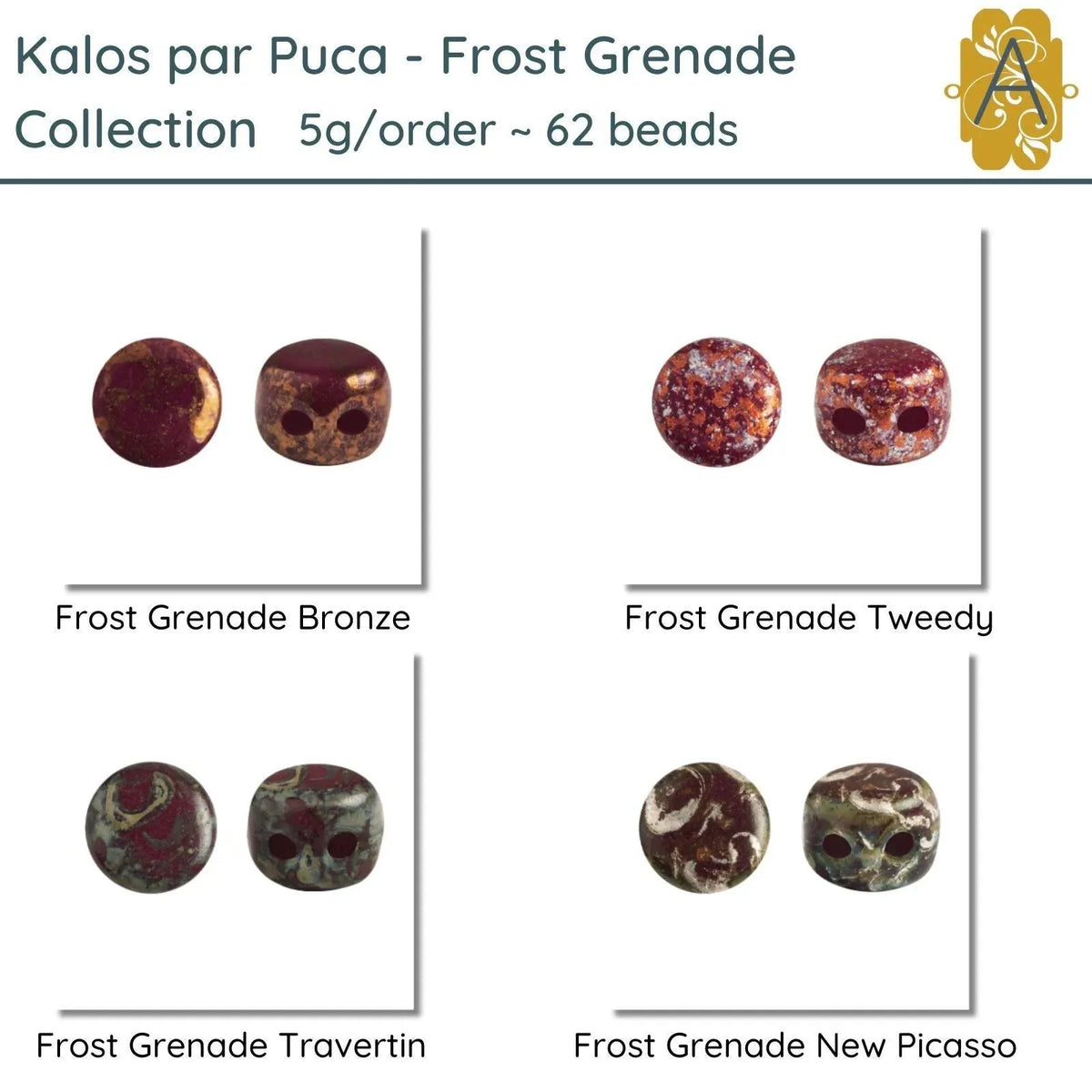 Kalos par Puca, 5g, Frost Grenade Collection, 4 Finishes - The Argus Collection