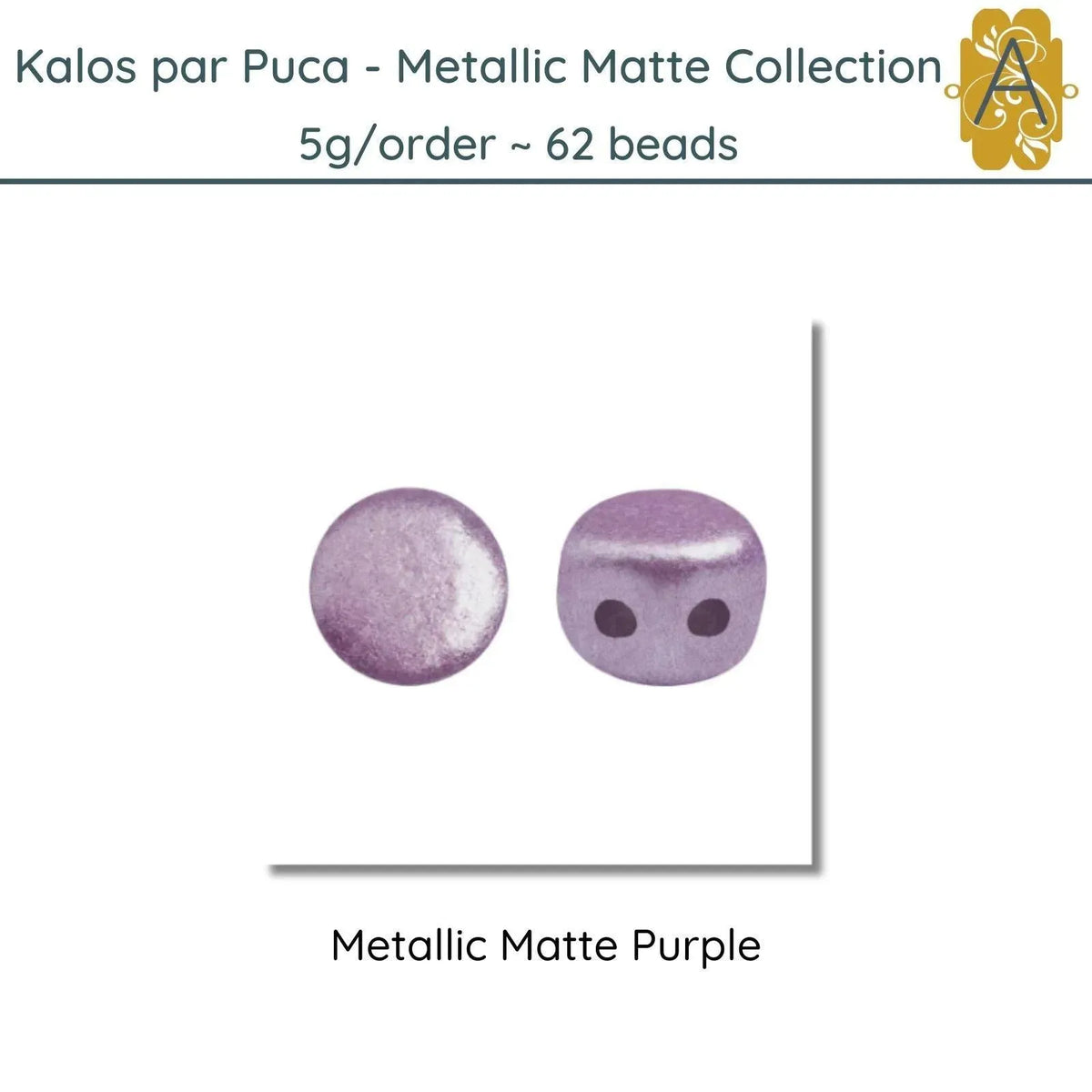 Kalos par Puca 5g Metallic Matte Collection, 7 Colors - The Argus Collection