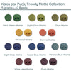 Kalos par Puca, Trendy Matte Collection, 5g. 10 colors