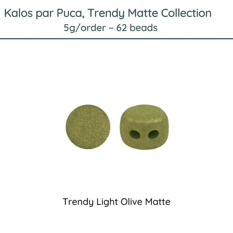 Kalos par Puca, Trendy Matte Collection, 5g. 10 colors