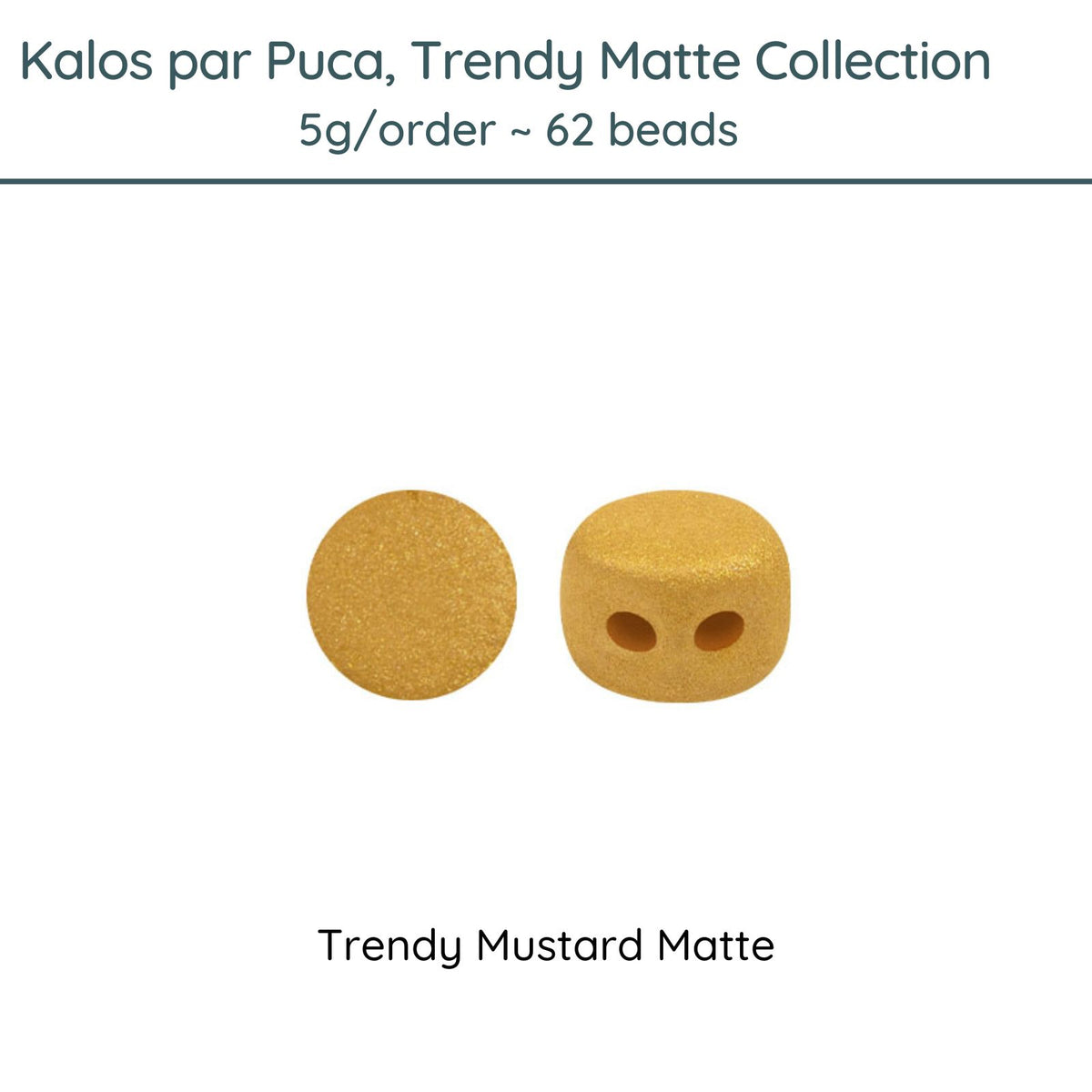 Kalos par Puca, Trendy Matte Collection, 5g. 10 colors - The Argus Collection