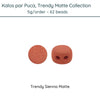 Kalos par Puca, Trendy Matte Collection, 5g. 10 colors