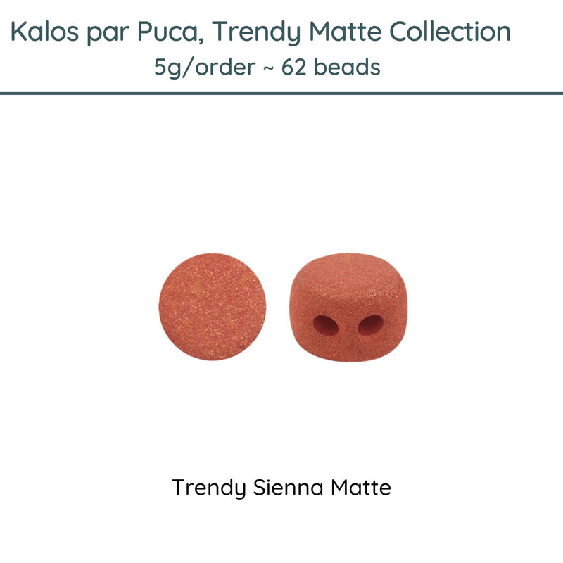 Kalos par Puca, Trendy Matte Collection, 5g. 10 colors - The Argus Collection