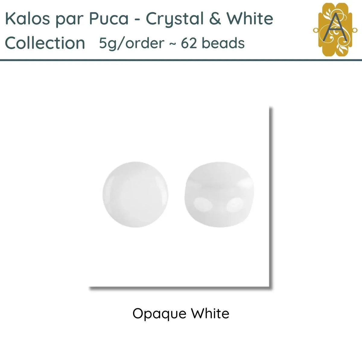 Kalos par Puca, 5g, Crystal & White Collection, 4 Options - The Argus Collection