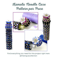 Needle Case Support Base, Round & Square par Puca - The Argus Collection