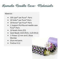 Kamala Needle Case Pattern par Puca - The Argus Collection