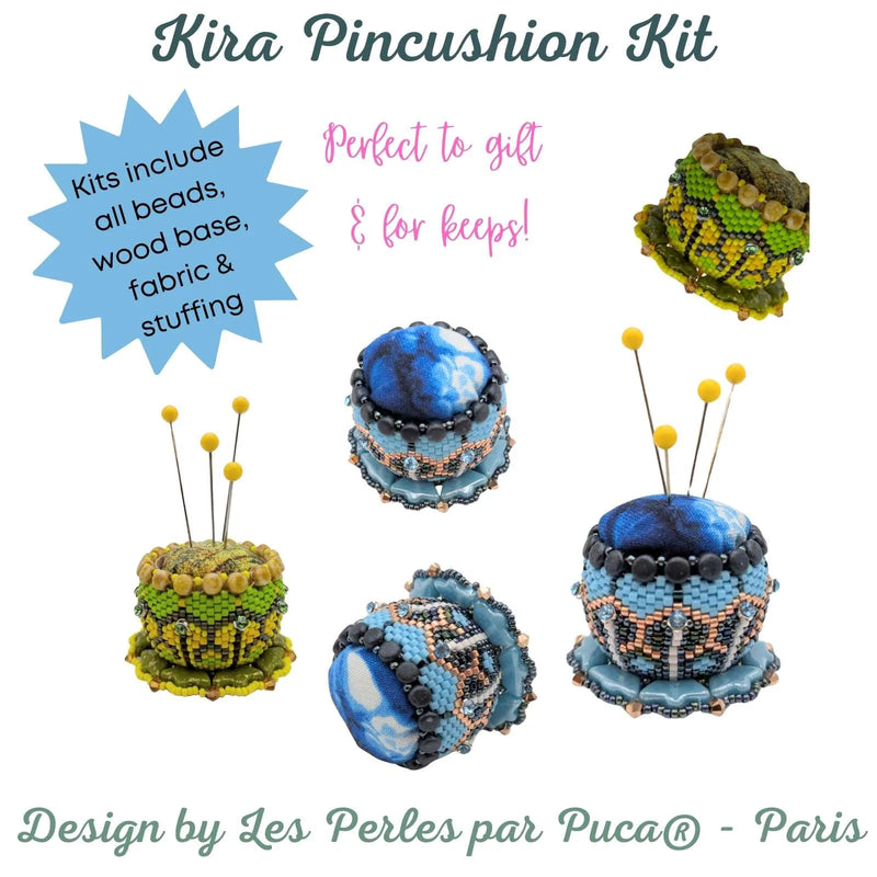 Kira Pincushion Kit, 2 colors - The Argus Collection