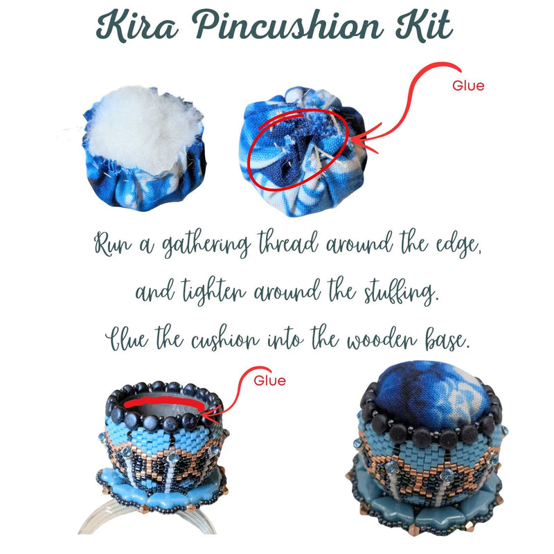 Kira Pincushion Kit, 2 colors - The Argus Collection