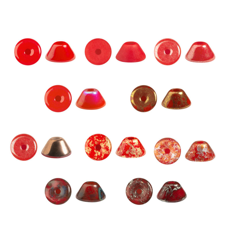 Konos Beads Frost Cherry Collection
