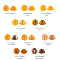 Konos Beads par Puca, Frost Tangerine, 5g & 20g. - The Argus Collection