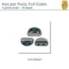 Kos par Puca, 5g, Full Coats Collection, 6 Colors - The Argus Collection