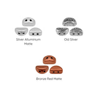 Kos Beads par Puca, Metals, 5g & 20g.