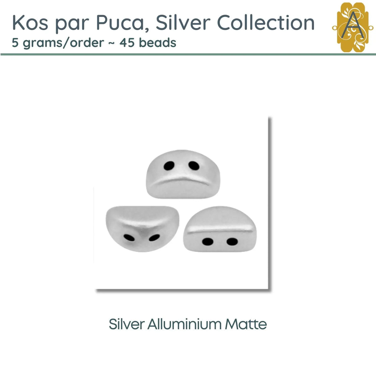 Kos par Puca, 5g, Silver Collection, 3 Finishes - The Argus Collection