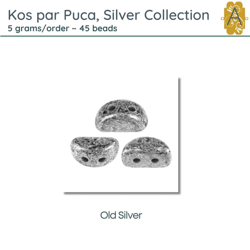 Kos par Puca, 5g, Silver Collection, 3 Finishes - The Argus Collection