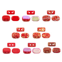 Lipsi Beads Opaque Coral Red Collection