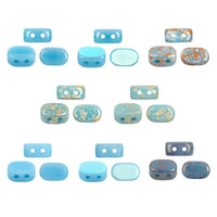 Lipsi Beads Opaque Aqua Collection