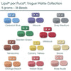 Lipsi par Puca, 5g, Vogue Matte Collection, 11 Colors - The Argus Collection