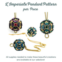 L’Imperiale Pendant Pattern par Puca