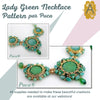 Lady Green Pendant Necklace par Puca - The Argus Collection