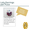 Laly Earrings Pattern Par Puca - The Argus Collection