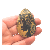 Large Landscape Stone Teardrop Cabochon