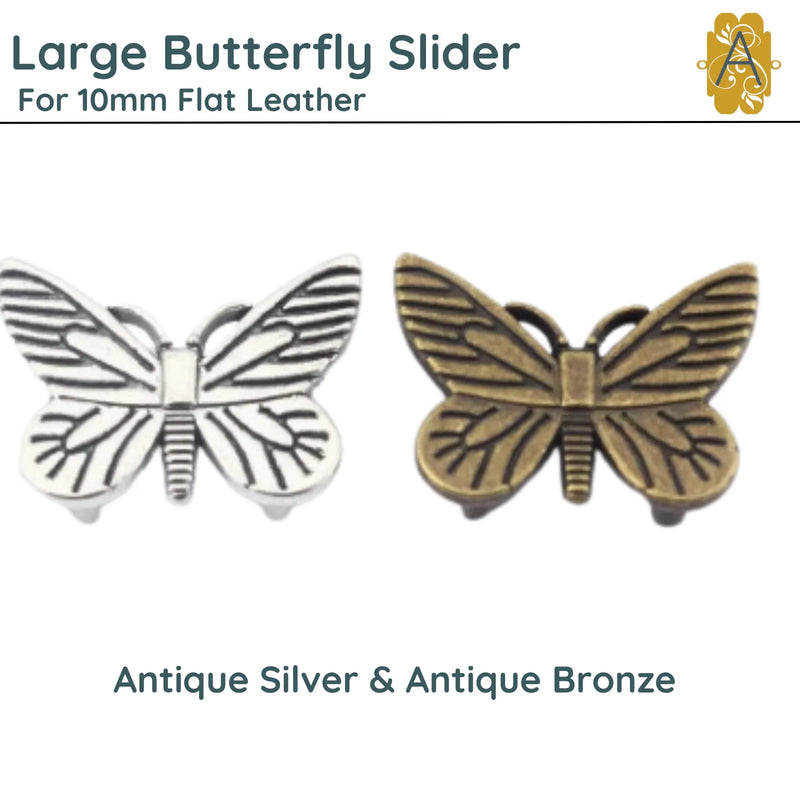 Large Butterfly Slider, 10mm - The Argus Collection