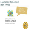 Linaelle Bracelet Pattern par Puca - The Argus Collection