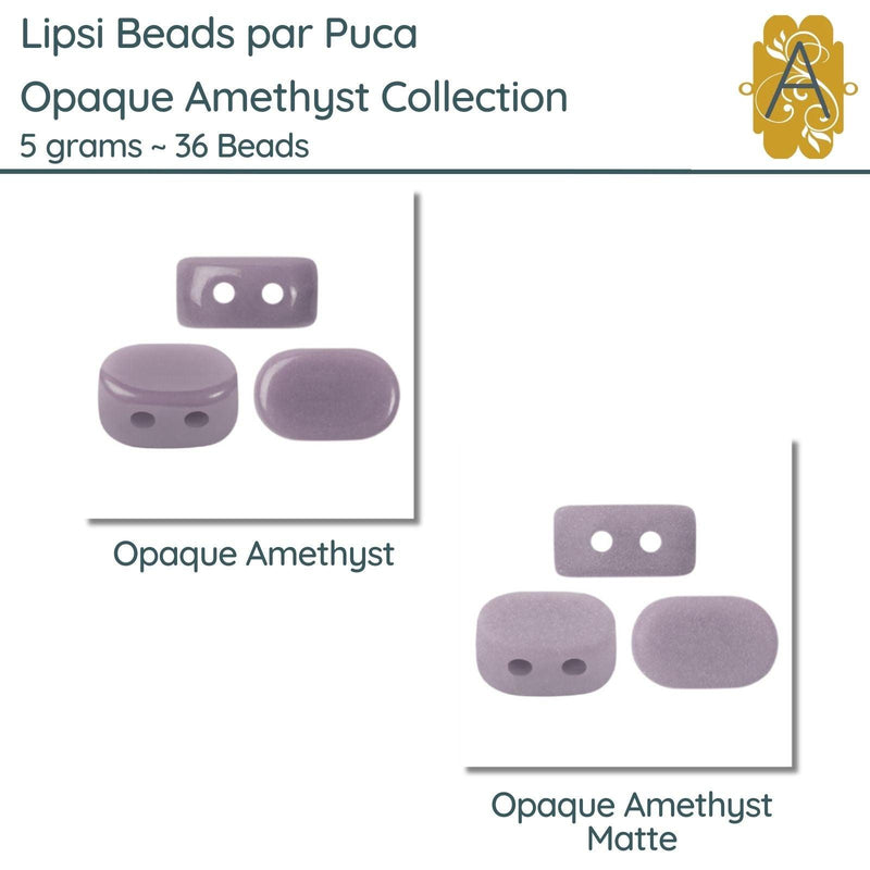 Lipsi par Puca, 5g, Amethyst Collection, 10 Finishes - The Argus Collection