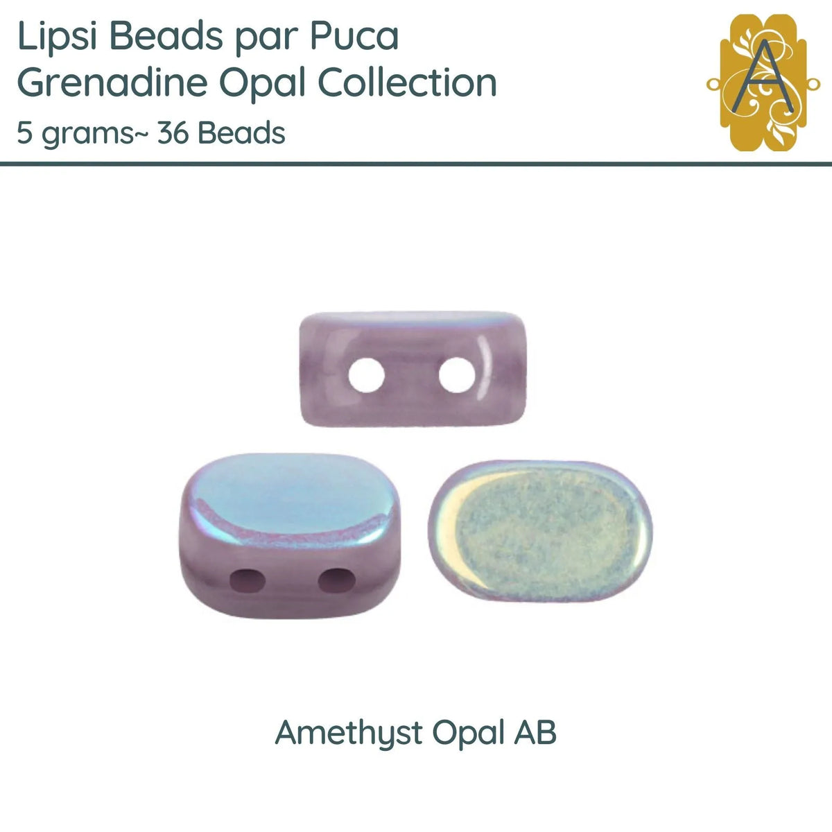 Lipsi par Puca, 5g, Amethyst Opal Collection, 8 Finishes - The Argus Collection