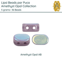 Lipsi par Puca, 5g, Amethyst Opal Collection, 8 Finishes - The Argus Collection